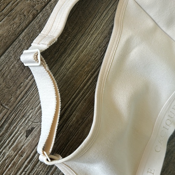 🌟CACIQUE BEIGE🌟 UNLINED 🌟NO-WIRE BRA, SIZE 46DD - Picture 16 of 16